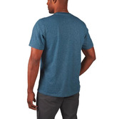 HTSSBLU-S Hybrid-T-Shirt blau