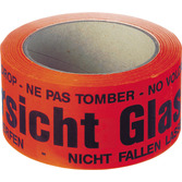 WARNBAND VORSICHT GLAS BAND 66M X 50MM