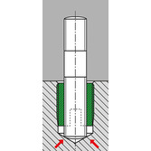 !GEWINDE-EINSÄTZE M4