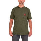 WTSSGN-XL Arbeits-T-Shirt grün