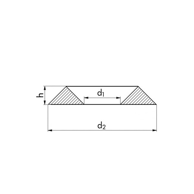 Podkladové podložky pro vruty do dřeva - YellWin500 - Ø10 - ETA 12/0373