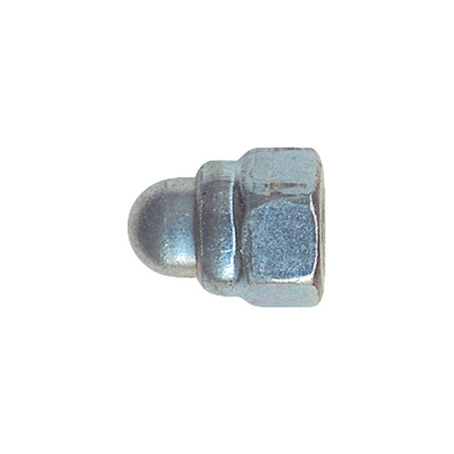 Hutmutter mit Klemmteil DIN 986 - 8 - verzinkt blau - M16