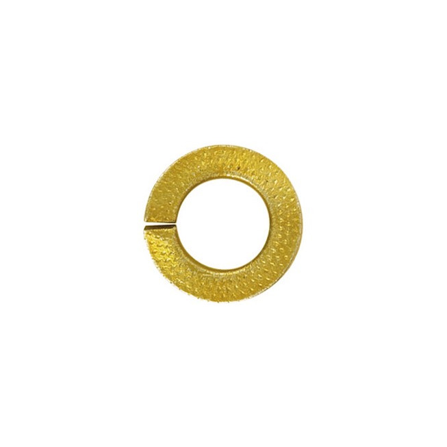 Sperrkantringe für Sechskantschrauben M30 = 30,5 mm Federstahl gelb verzinkt