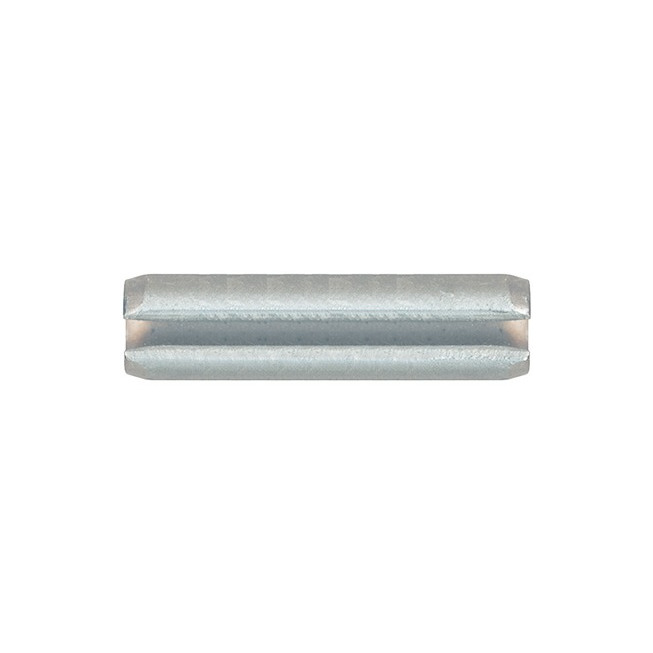 Spannstift ISO 8752 - Federstahl - Zinklamelle silber - 10 X 26