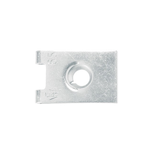 Matice do plechu 4,8 mm ocel bílý zinek