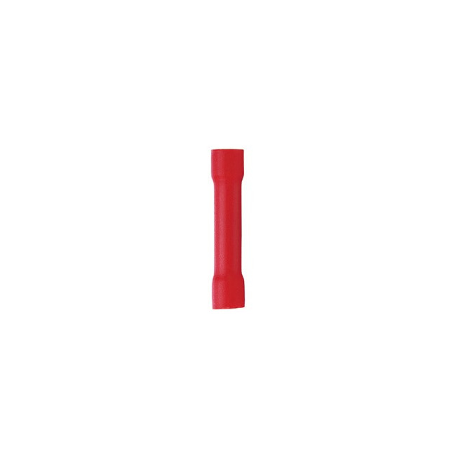 Stoßverbinder rot für Kabelquerschnitt 0,5-1,5 mm² isoliert