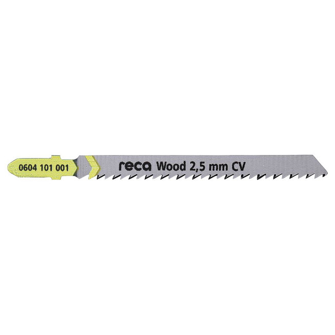 RECA Stichsägeblatt Wood 2,5 mm für feine, schnelle Schnitte 75/100 mm