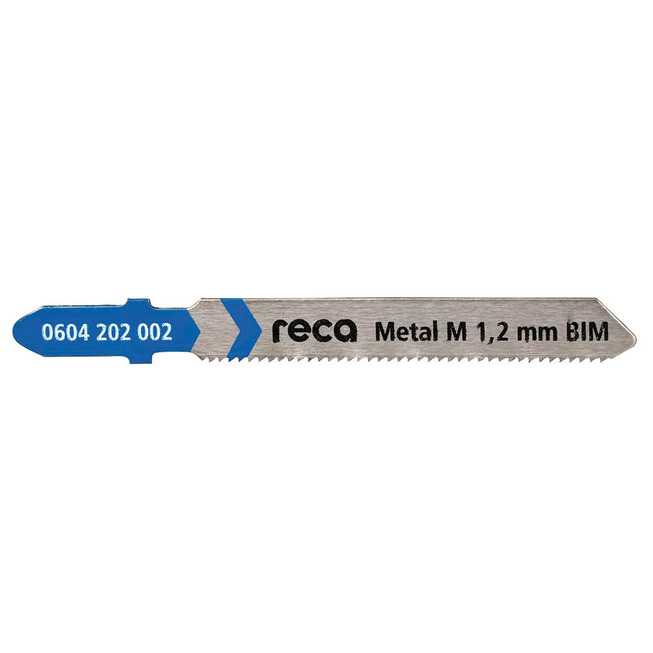 RECA Stichsägeblatt Metal 1,2 mm für gerade Schnitte 50/75 mm
