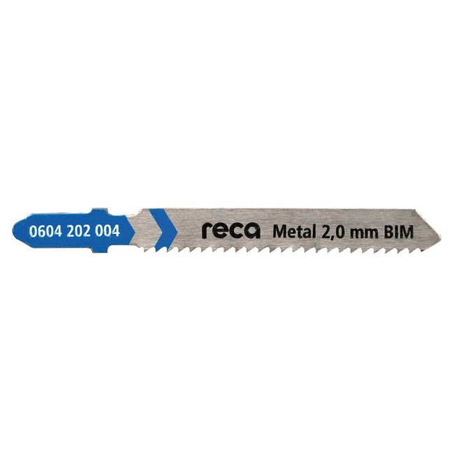 RECA Stichsägeblatt Metal 2 mm für gerade Schnitte 50/75 mm