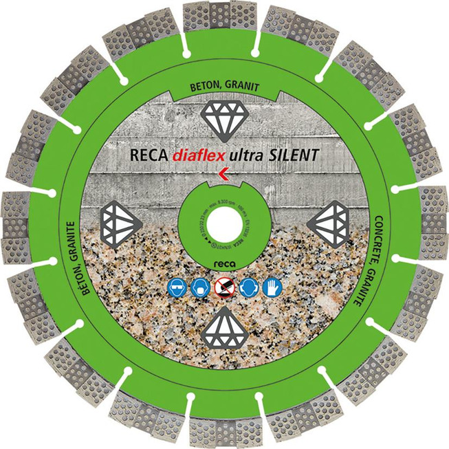 RECA diaflex Ultra Silentio 230x22,23 mm