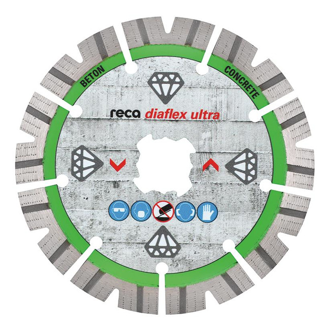 RECA diaflex ultra Universal Premium Durchmesser 125 mm Bohrungsdurchmesser 22.2 mm