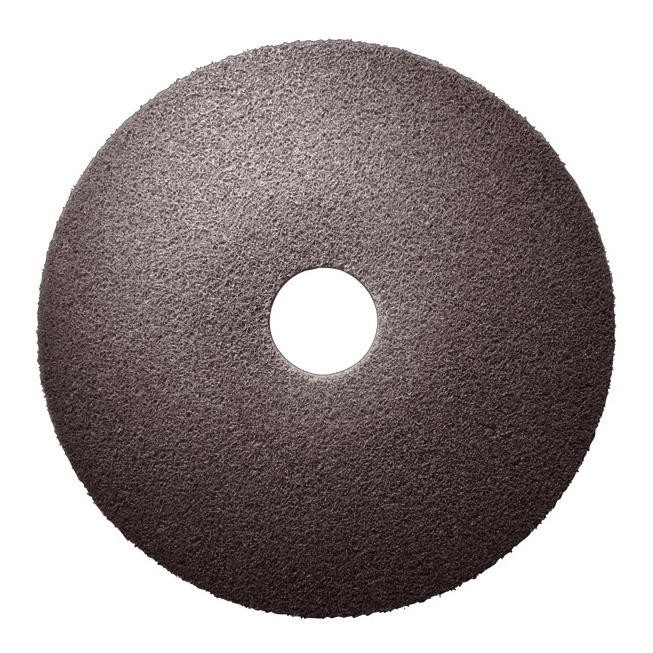 RECA Vlies disk, průměr 125 mm, hrubý/hnědý, zrno 100
