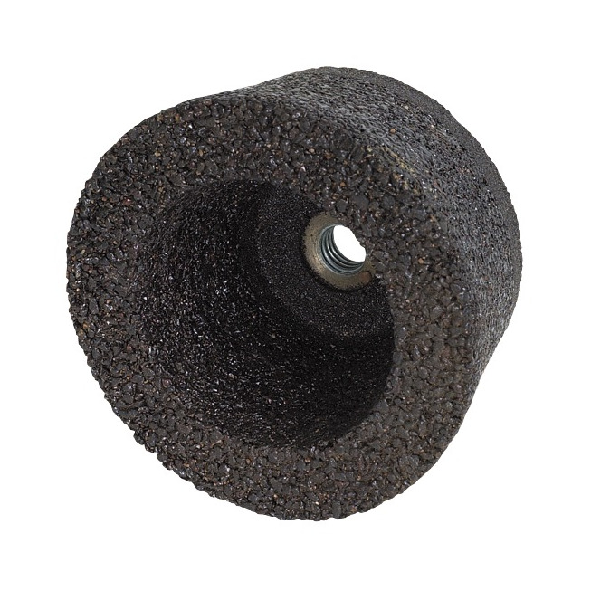 Brusný hrnec na kámen kuželový tvar 110/90 x 55 mm M14 zrno 24