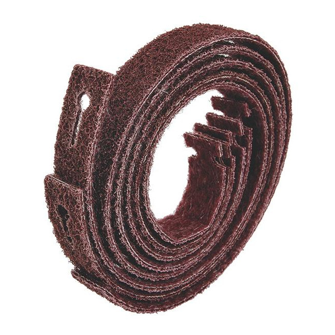 Tkaninový flísový pás střední červený 30x600 mm