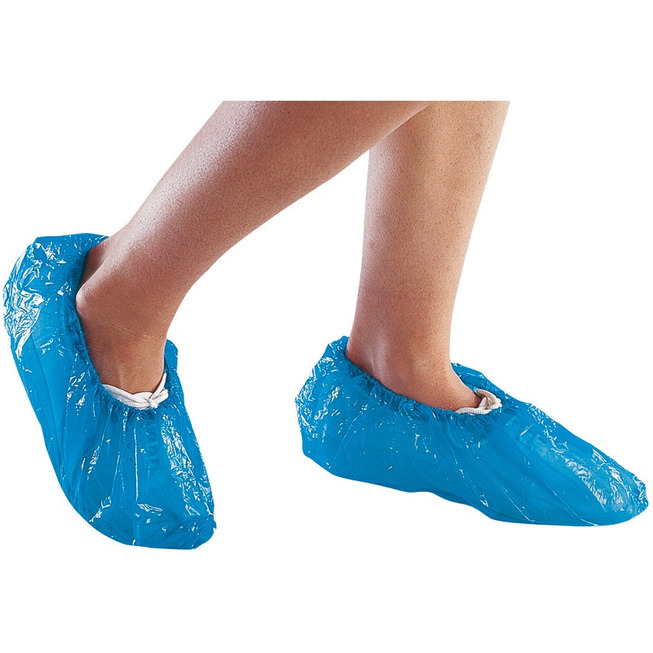 Jednorázové návleky na boty modré balení 50 párů