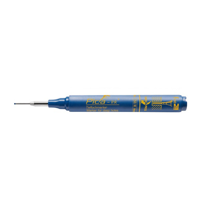 DEEP HOLE MARKER PICA INK BLUE