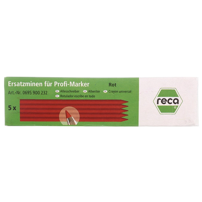 RECA Ersatzmine für Profi Marker rot