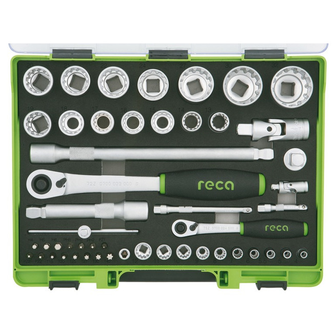 RECA 4in1 ratchet system set 50p