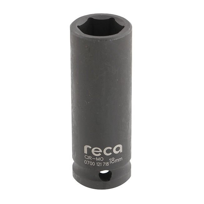 RECA nástrčný klíč pro úderový šroubovák v. 18 mm upínání 1/2" 6-hran