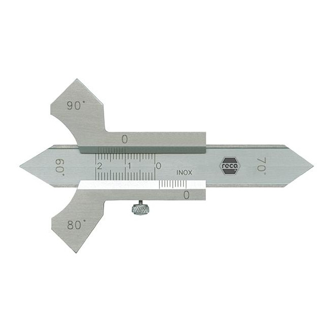 Měrka na svary přesná, rozsah 0–20 mm