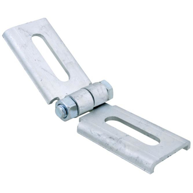 Recamo Zahnschienen-Gelenkverbinder - Stahl - verzinkt - Typ 41 - 40 X 80