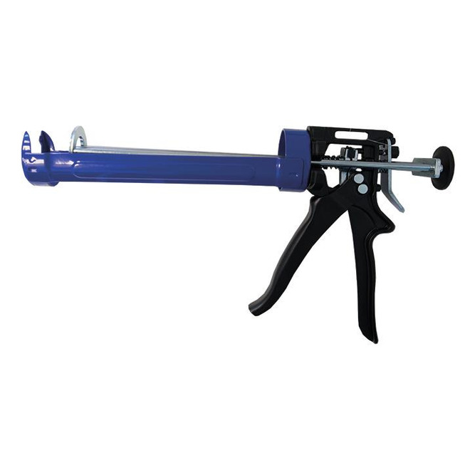 Vytlačovací pistole modrá pro injektážní systém RECA 330 ml