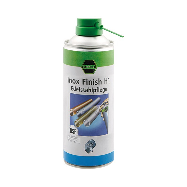 RECA arecal prostředek na ušlechtilou ocel Inox Finish H1 400 ml