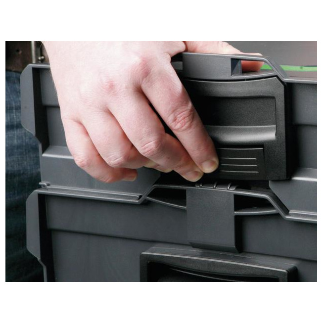 RECA úložné kufry BOXX se západkovým mechanismem, 442 x 357 x 151 mm