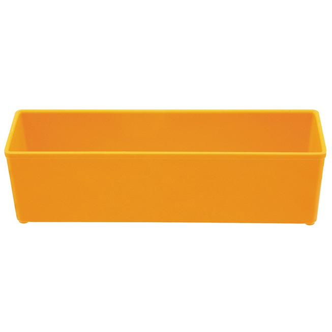 RECA prázdný box F3 oranžový rozměry š x v x h: 208 x 52 x 63 mm