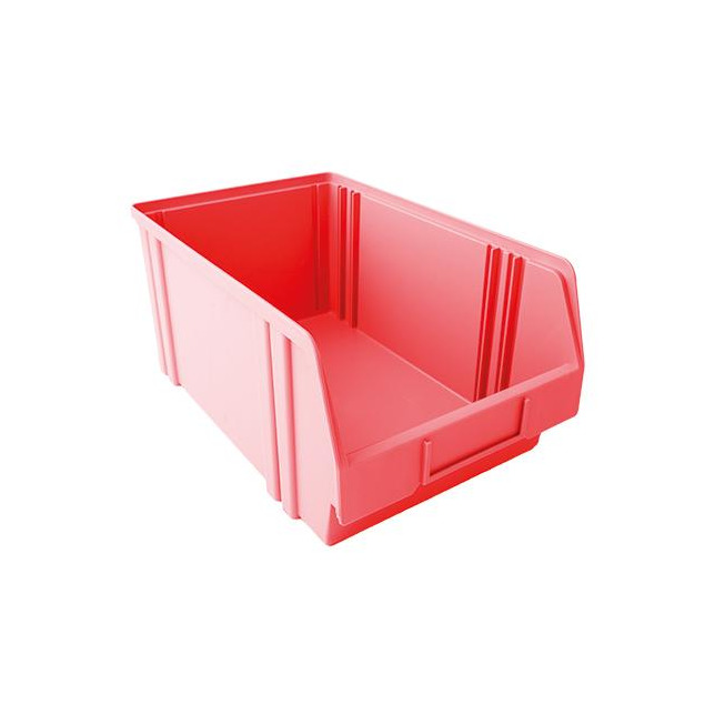 Nasypná krabice plast vel. 2 červená