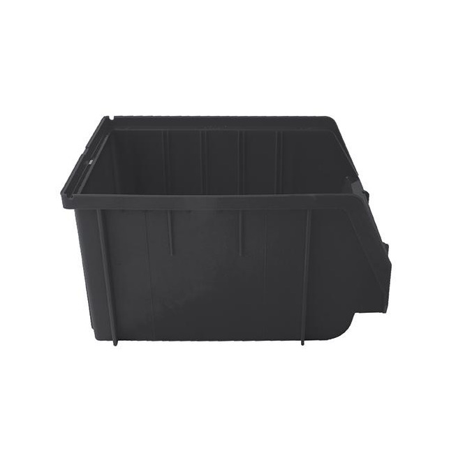 PLASTIC STORAGE BIN GREY SIZE 3