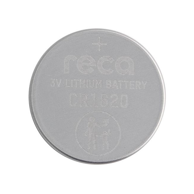 RECA Knopfzelle 3V CR 1620 (DL1220, BR1220)