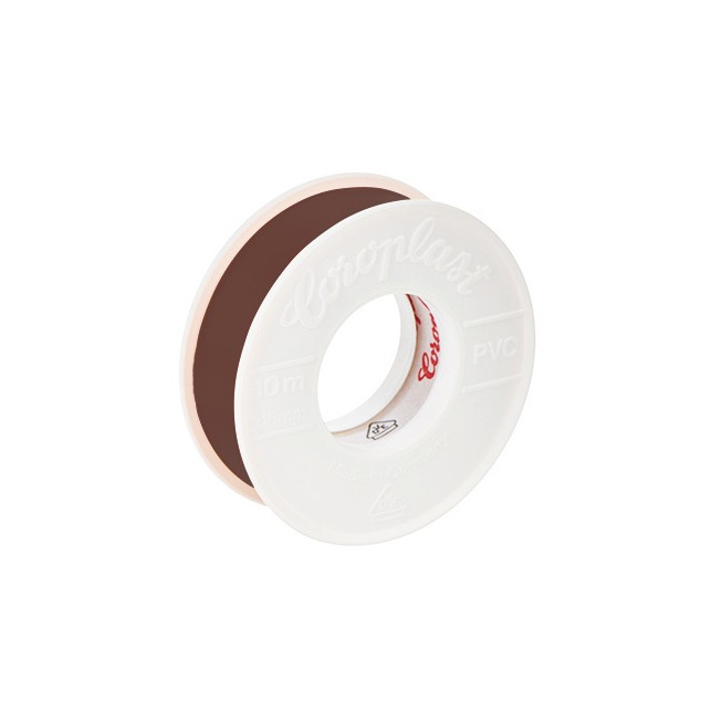 Izolační páska Coroplast® hnědá, délka 10m, šířka 15mm