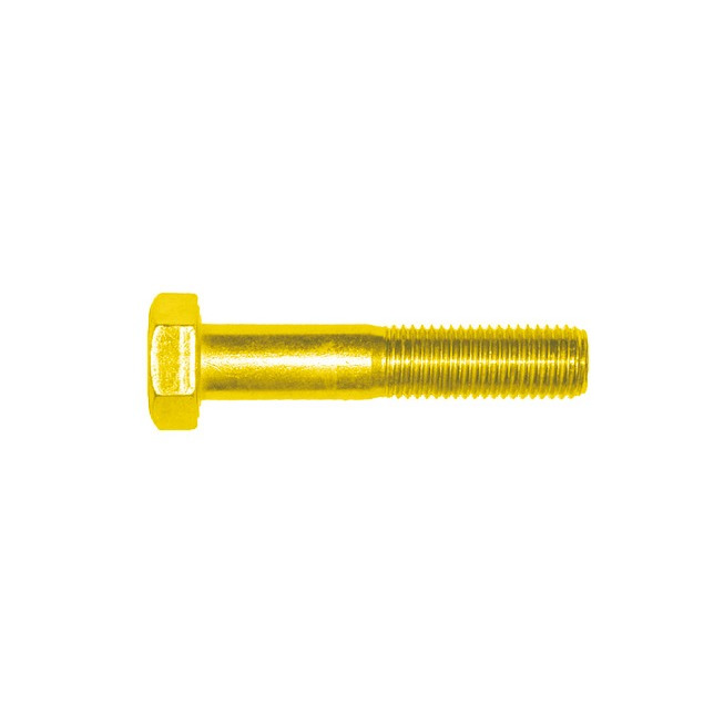 Šroub s šestihrannou hlavou DIN 960 - pevn.tř. 8.8 - žlutý zinek - M24x2x120