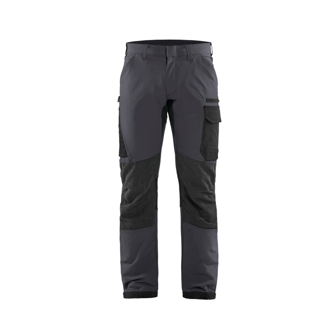 Service trouser 4way Stretch Grey/Black D116