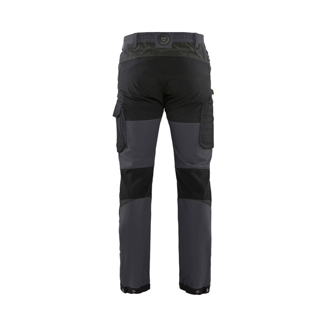 Service trouser 4way Stretch Grey/Black D116