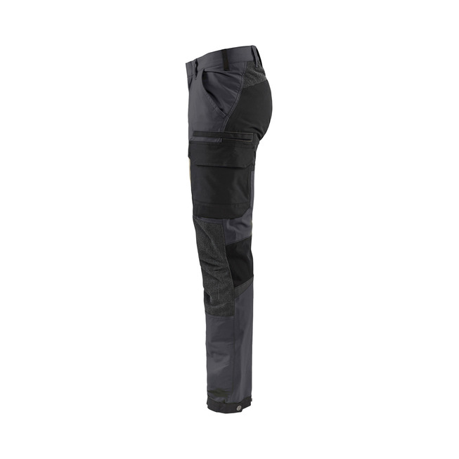 Service trouser 4way Stretch Grey/Black D116