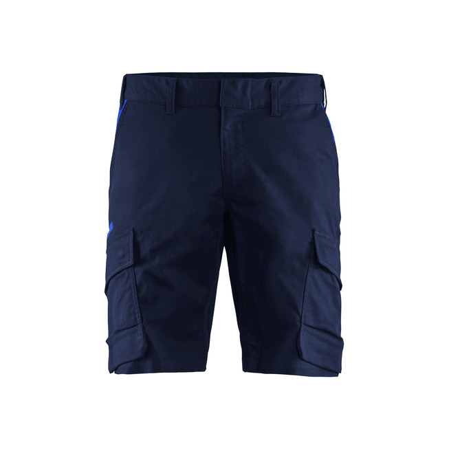 Industrie Shorts Stretch Marineblau/Kornblau C58