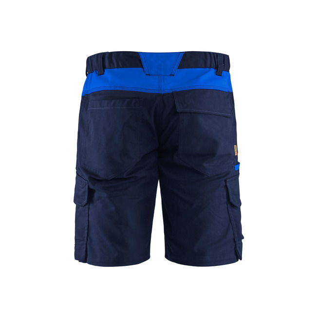 Industrie Shorts Stretch Marineblau/Kornblau C48