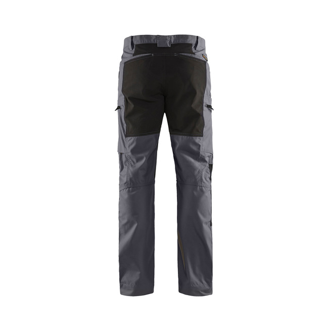 Service trousers with stretch panels Grey/Black C44