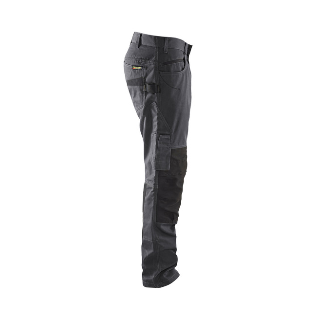 Trouser with knee pocket Unite Grey/Black C154