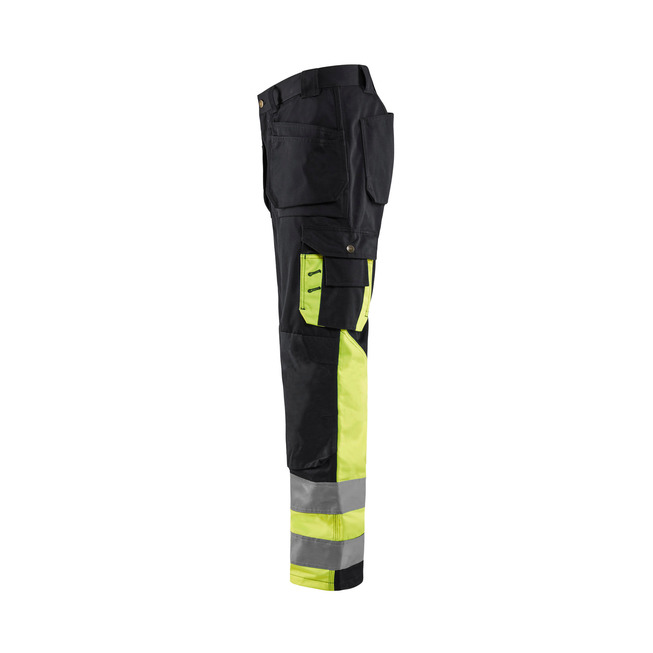 High Vis Arbeitshose Schwarz/Gelb C64