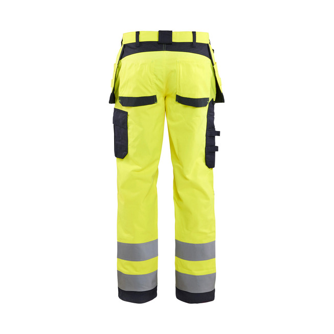 Multinorm Arbeitshose Inhärent High Vis Gelb/Marineblau C46