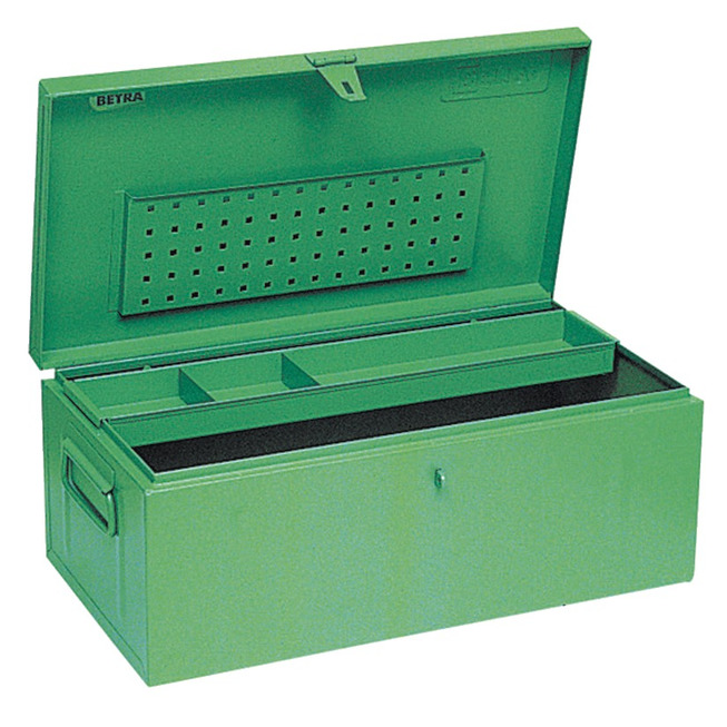 Montážní kufr na nářadí z ocelového plechu s vnitřním obložením 830x440x340 mm