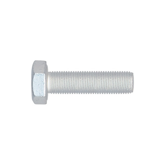 Sechskantschraube DIN 961 - 8.8 - Zinklamelle silber+Topcoat - M14 X 1,5 X 35