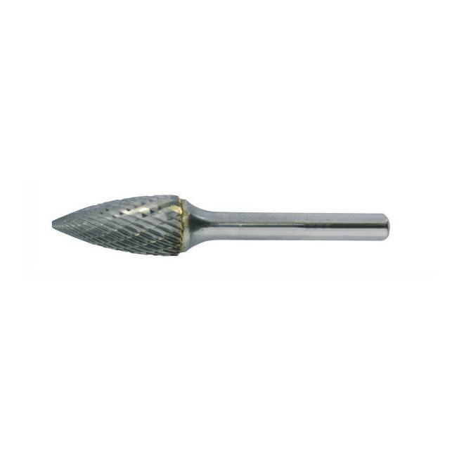 RECA Hartmetall-Frässtifte Spitzbogenform kreuzverzahnt Durchmesser x Länge 6 x 18 mm mit 6 mm Schaft