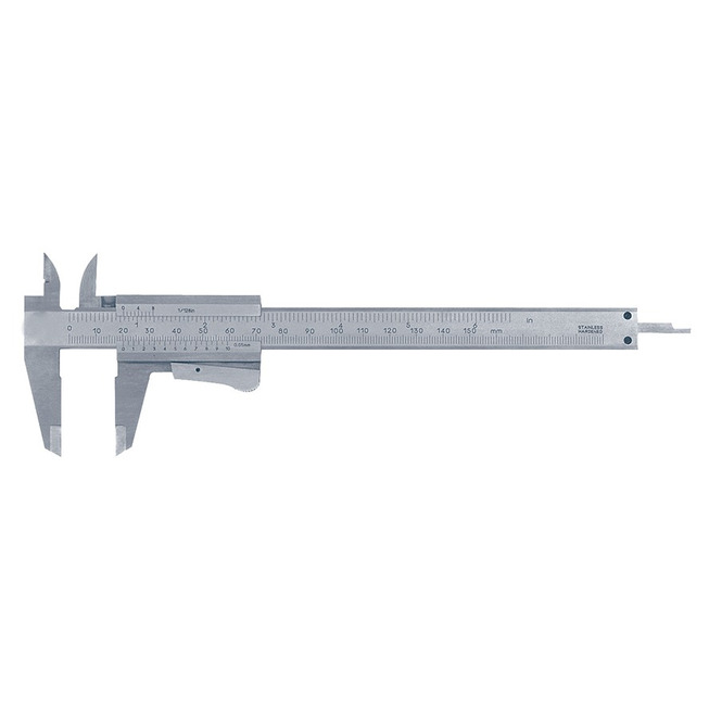 Kapesní posuvné měřítko - Standard s tlačítkem rozsah měření 150/45 mm