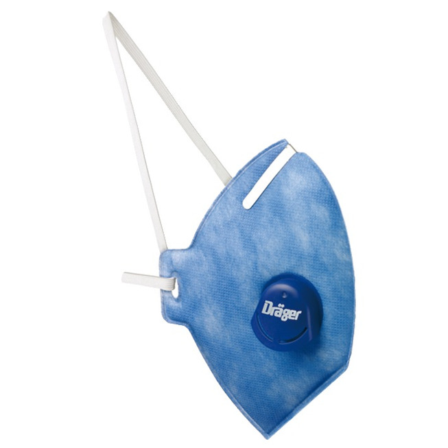 Ochranná dýchací maska Dräger 1710 FFP1 s ventilem skládací