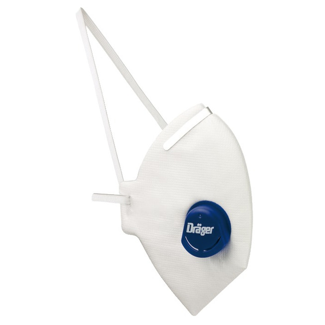 Ochranná dýchací maska Dräger 1730 FFP3 s ventilem skládací