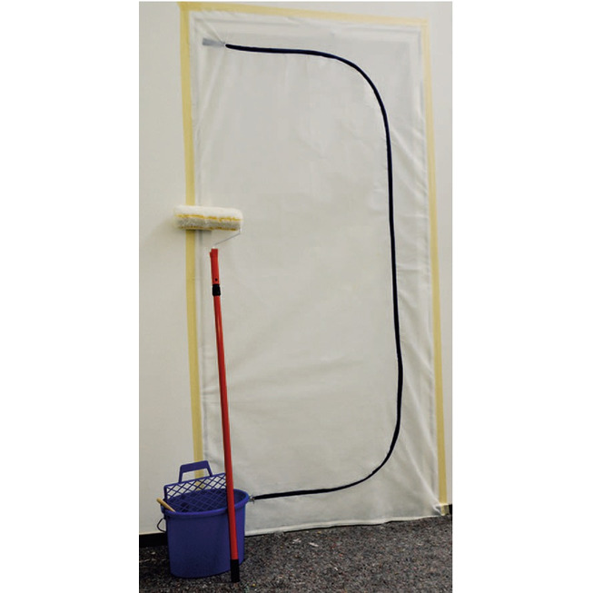 Ochrana dveřních rámů proti prachu polypropylen 2,1 x 1 m